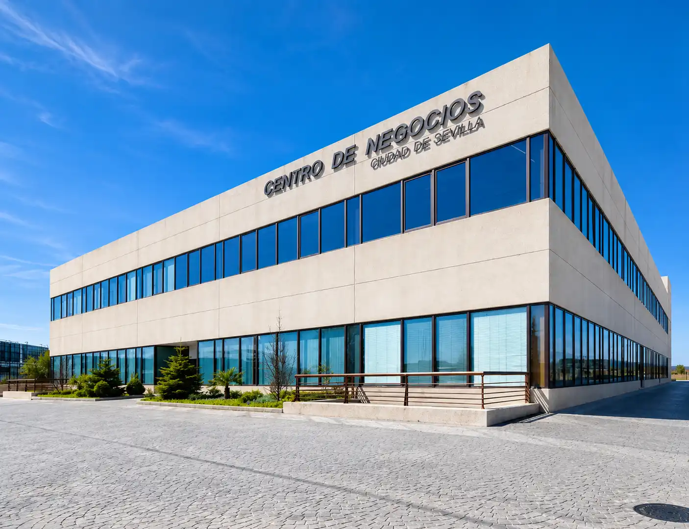 Außenansicht von Büro zur Miete in Las Rozas de Madrid mit Klimaanlage, Heizung und Terrasse