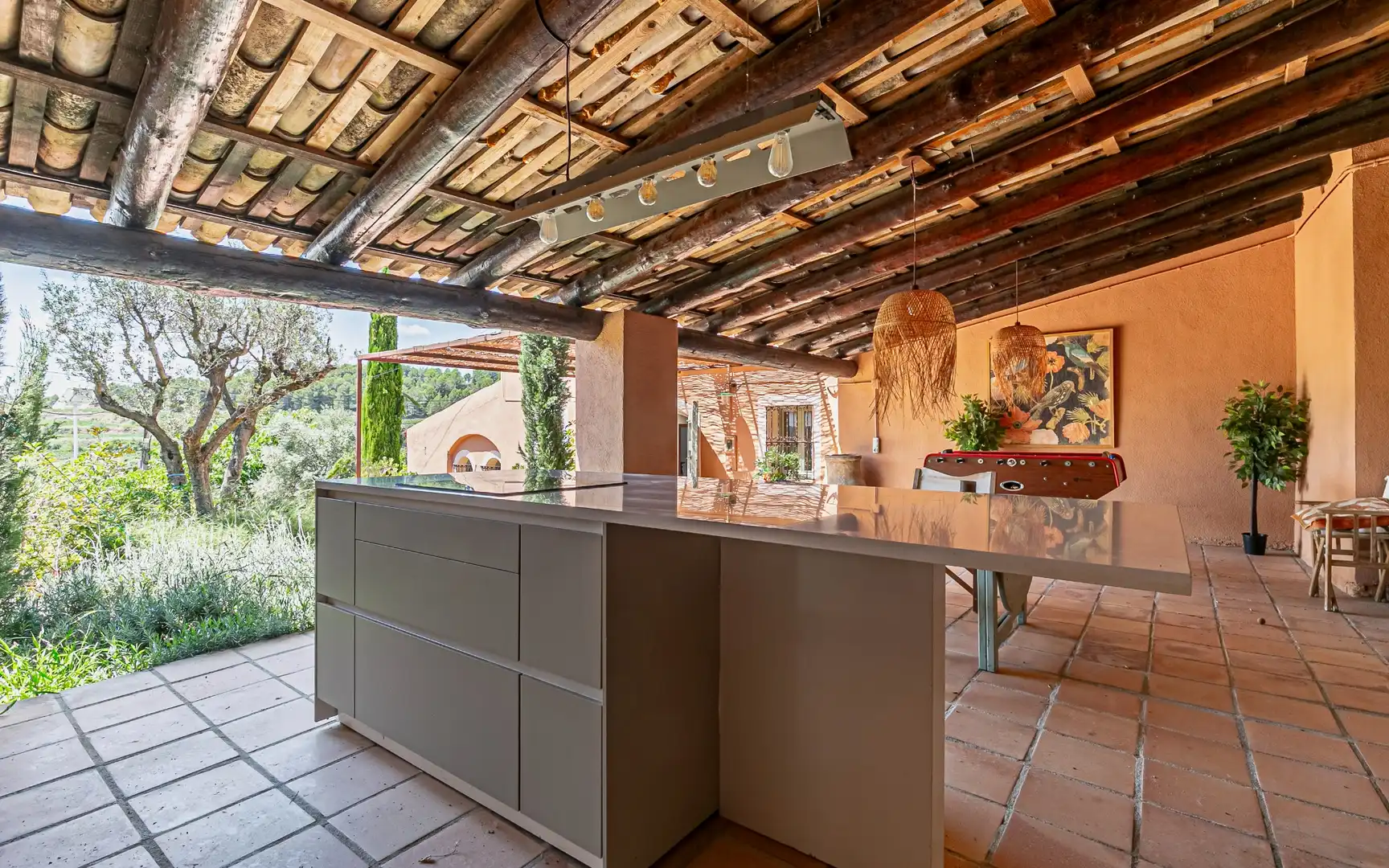 Küche von Country house zum Verkauf in Torrelles de Foix mit Heizung, Privatgarten und Terrasse