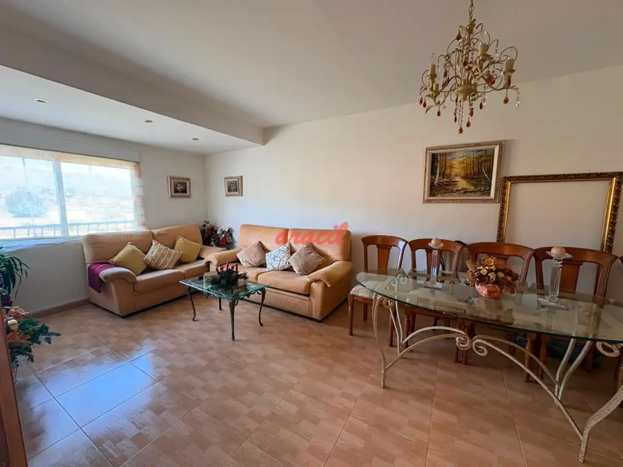 Sala de estar de Casa o chalet en venta en Ourense Capital  con Jardín privado, Terraza y Amueblado