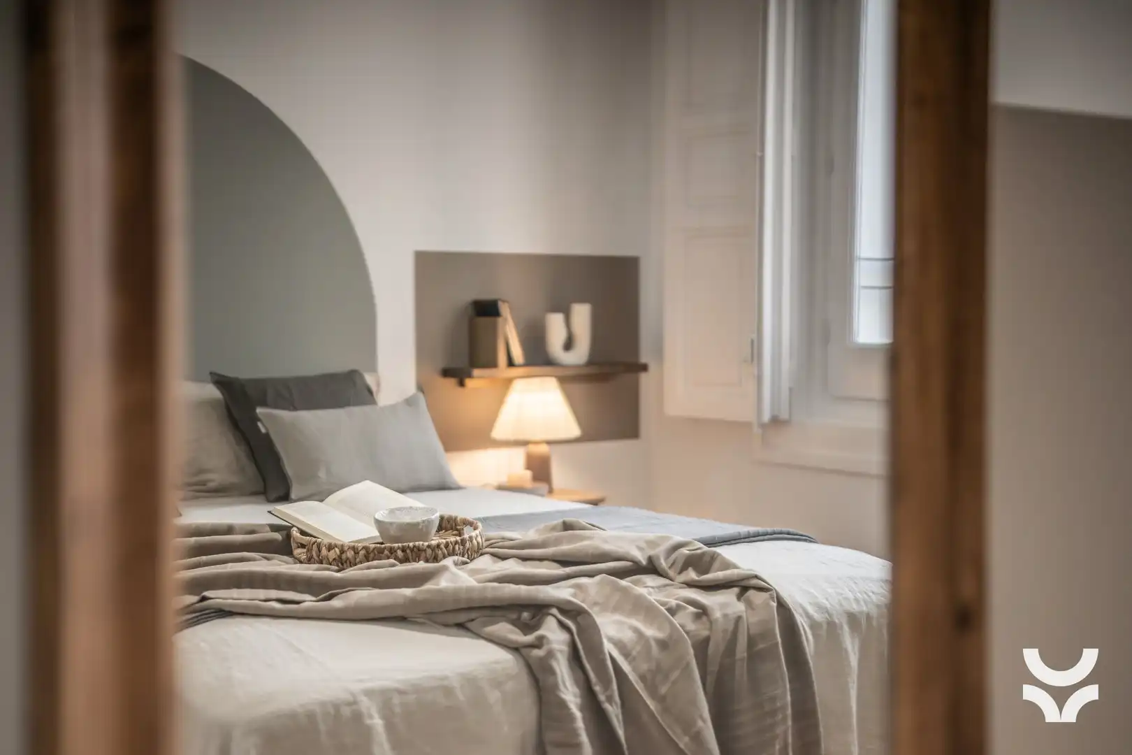 Bedroom of Apartments for rent in Madrid  with Air Conditioner, Heating and Furnished