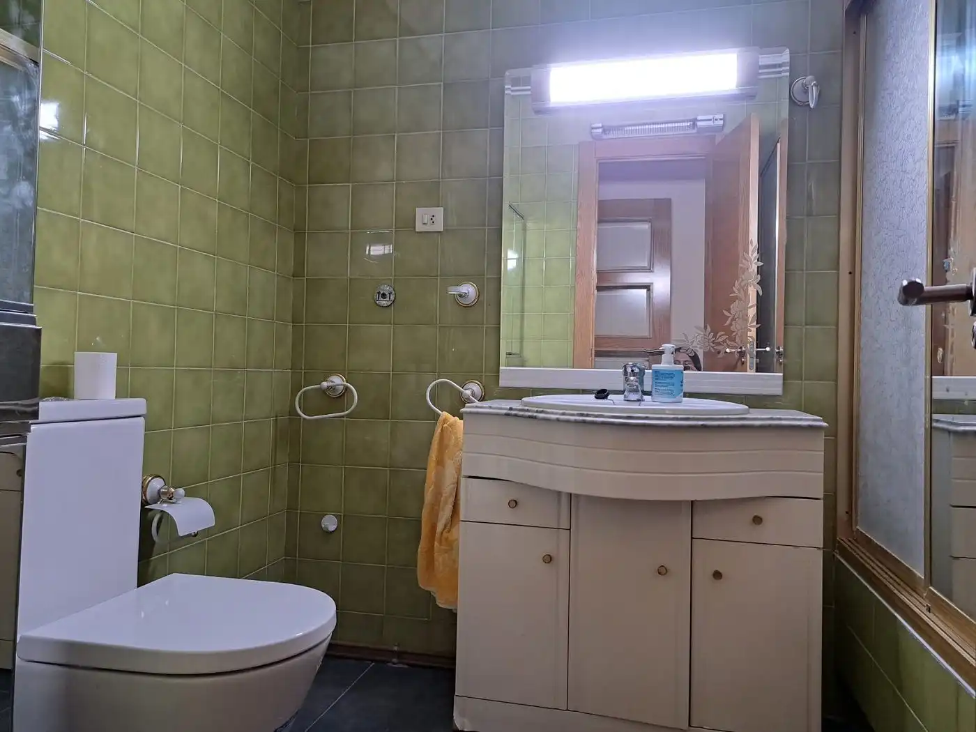 Bathroom of Flat for rent in Murcia  with Air Conditioner, Heating and Terrace
