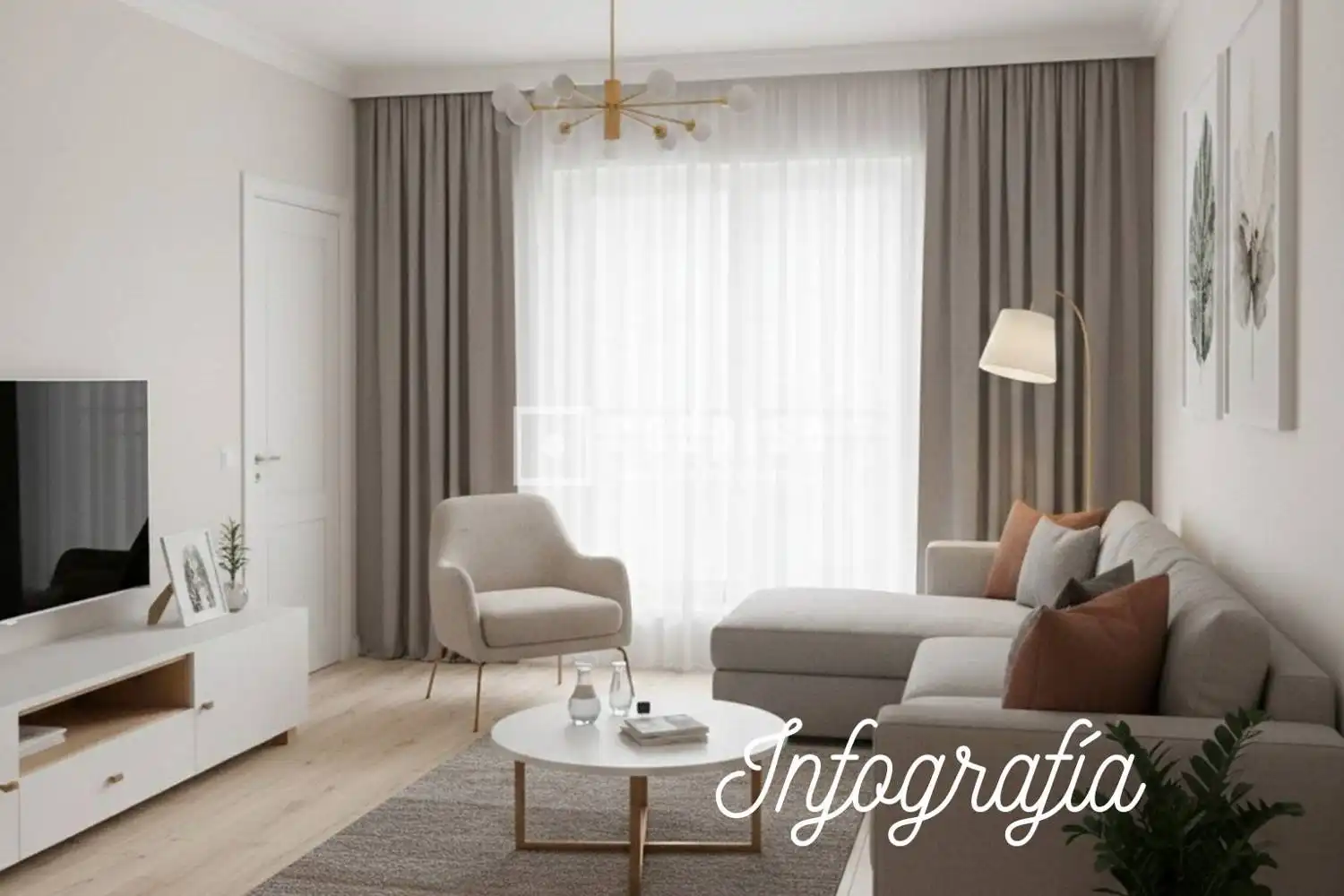 Wohnzimmer von Wohnung zum Verkauf in Cártama mit Terrasse und Möbliert