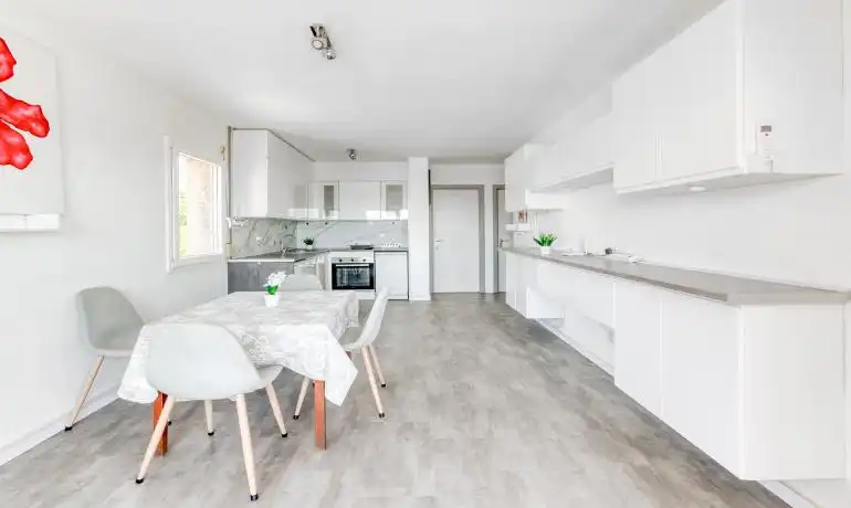 Cocina de Apartamento en venta en Roses con Aire acondicionado, Calefacción y Parquet