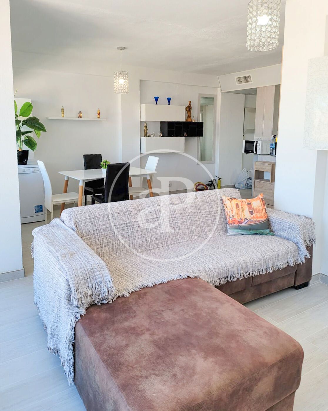 Sala d'estar de Pis en venda en Alicante / Alacant amb Aire condicionat, Calefacció i Terrassa