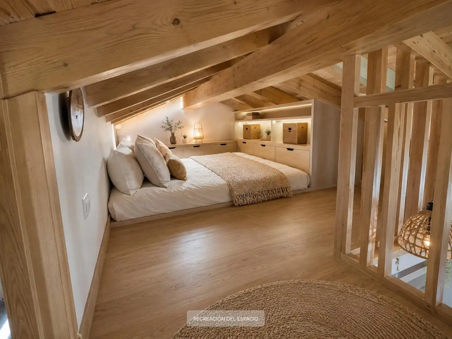 Schlafzimmer von Country house zum Verkauf in Camargo mit Klimaanlage, Heizung und Terrasse