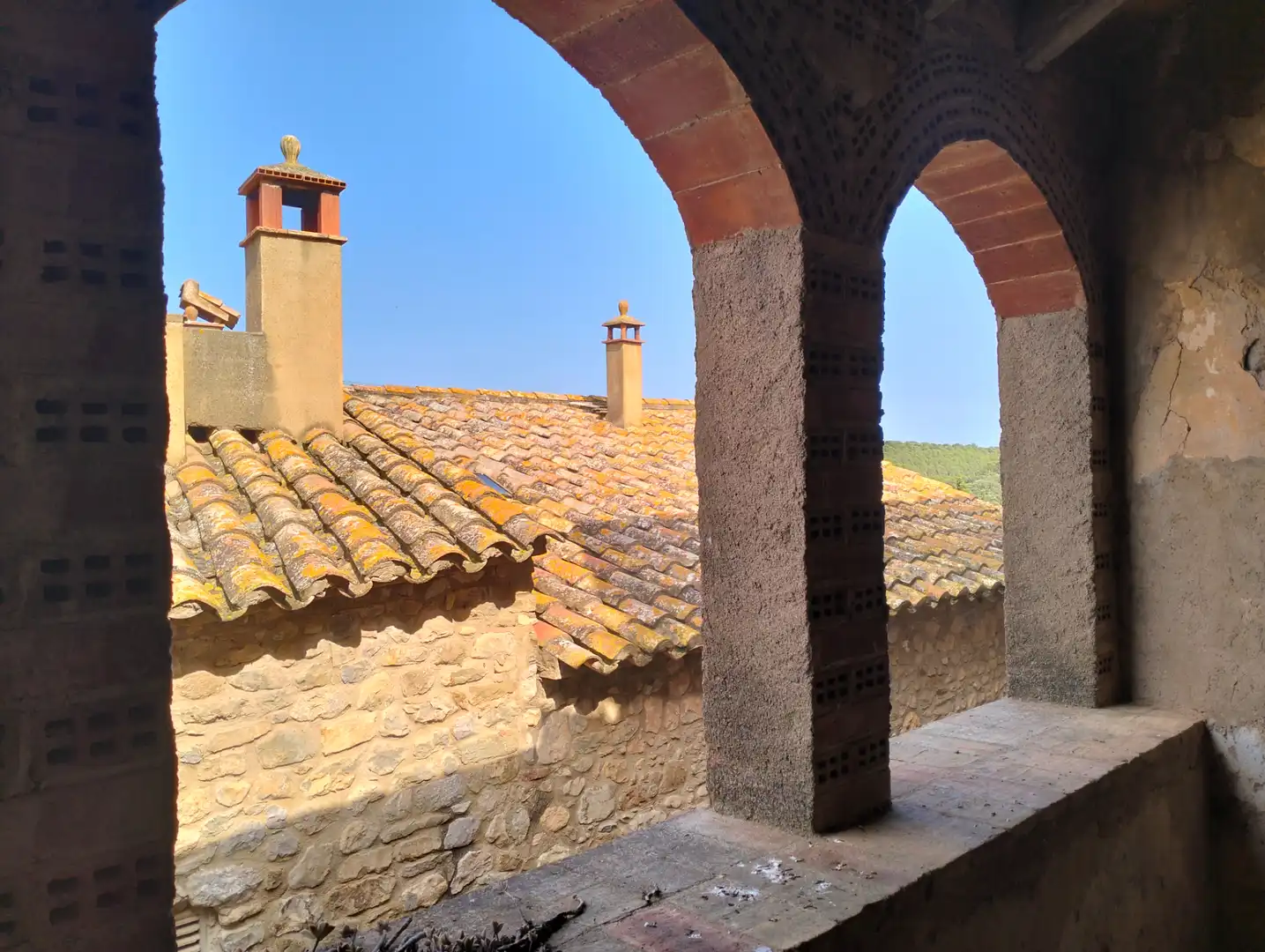 Vista exterior de Finca rústica en venta en Vilopriu con Terraza y Balcón