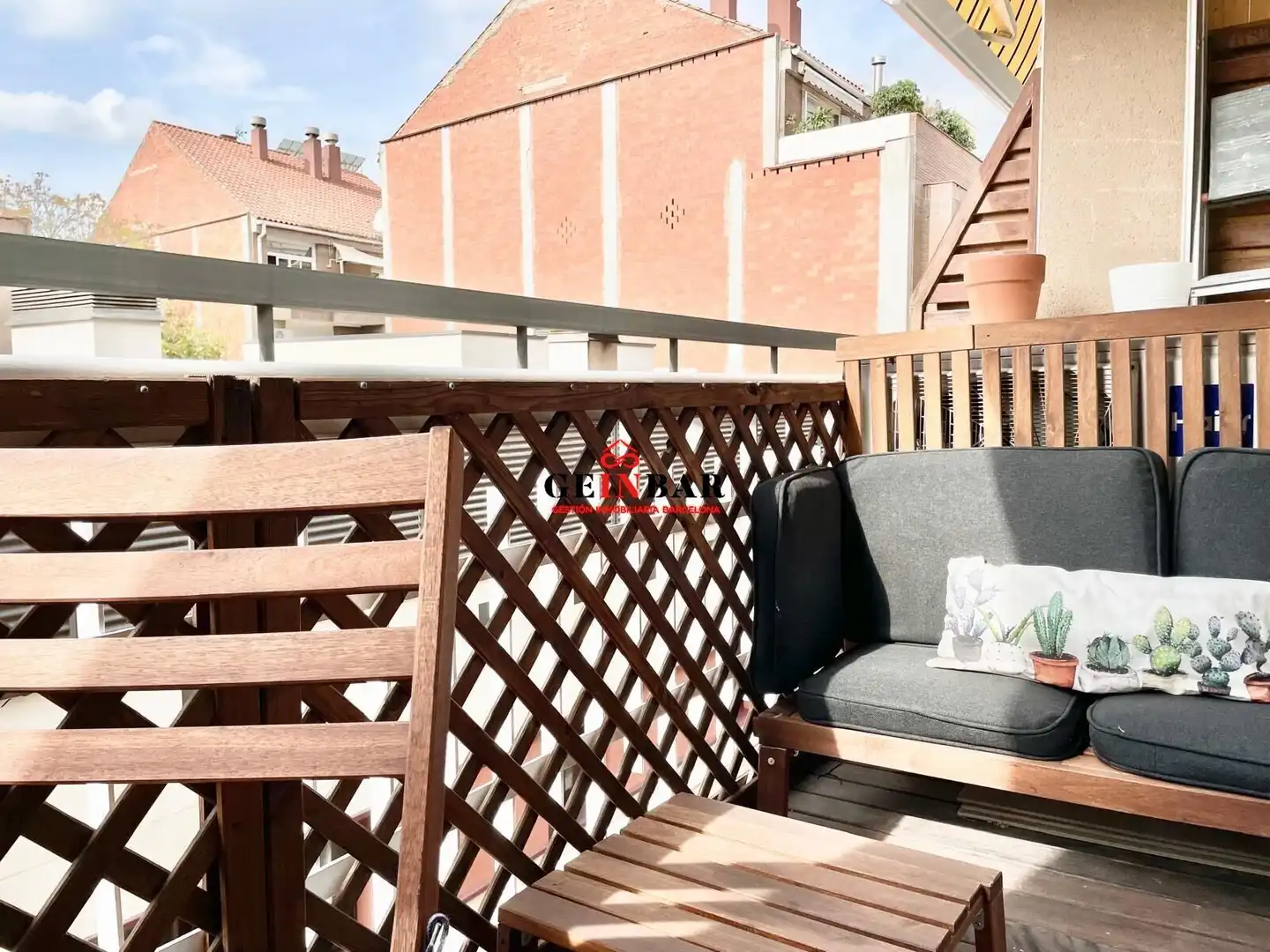 Terrasse von Wohnung zum Verkauf in Barcelona mit Klimaanlage, Heizung und Parkett