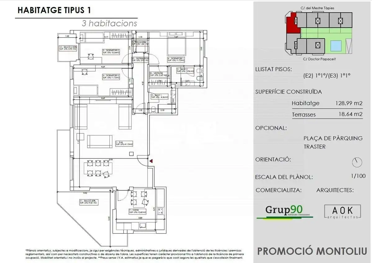 Piso en venta en Montoliu de Lleida con Calefacción, Terraza y Trastero