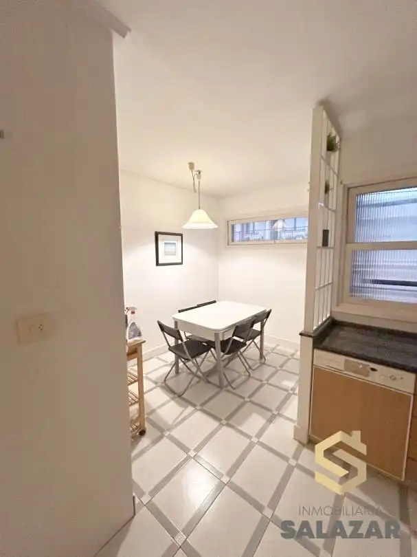 Comedor de Piso de alquiler en Bilbao  con Calefacción, Jardín privado y Terraza