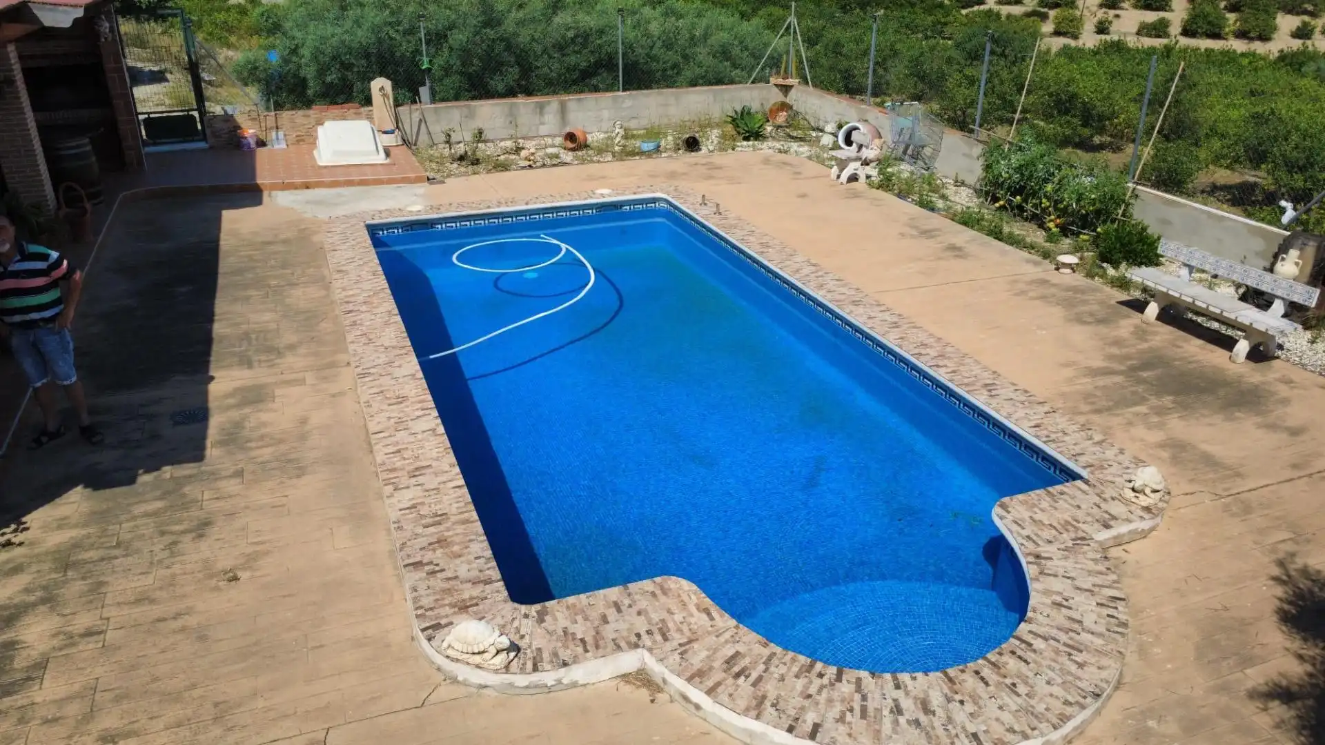 Piscina de Casa o xalet en venda en Beniel amb Aire condicionat, Jardí privat i Terrassa