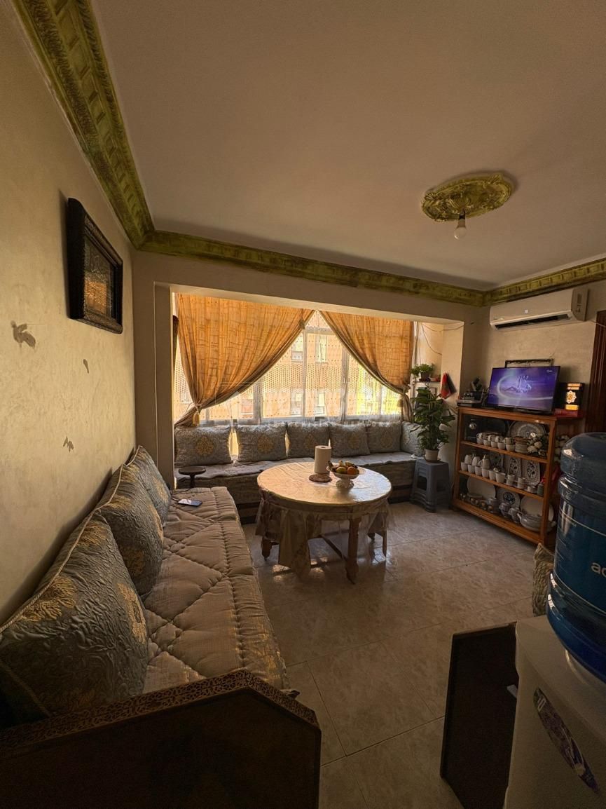 Living room of Flat for sale in  Almería Capital  with Air Conditioner