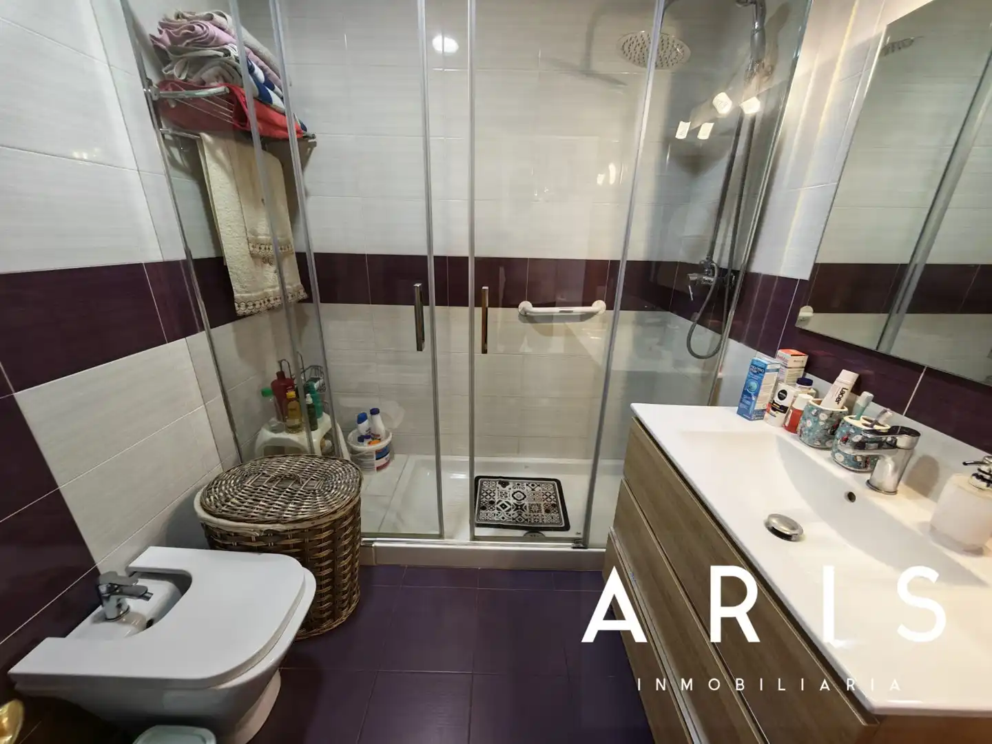 Baño de Casa adosada en venta en Alhaurín de la Torre con Aire acondicionado y Piscina