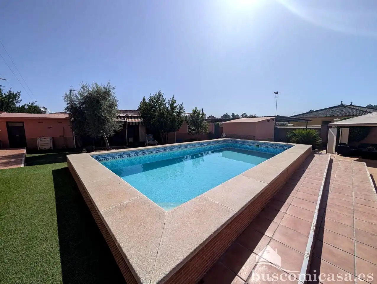 Piscina de Finca rústica en venda en Linares amb Aire condicionat, Jardí privat i Traster
