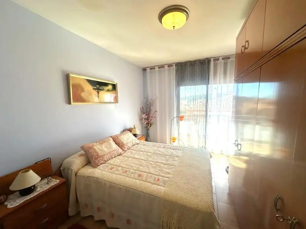 Schlafzimmer von Wohnung zum Verkauf in Sentmenat mit Heizung und Balkon