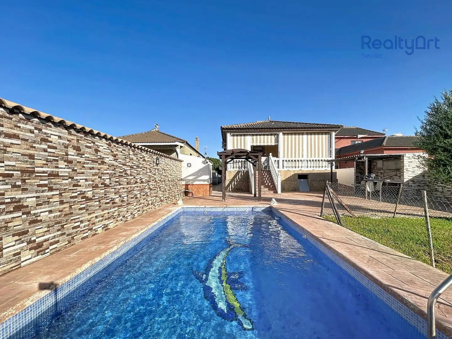 Villa con piscina in vendita a Urbanizacion CASQUERO - CALLE B, imagen 2