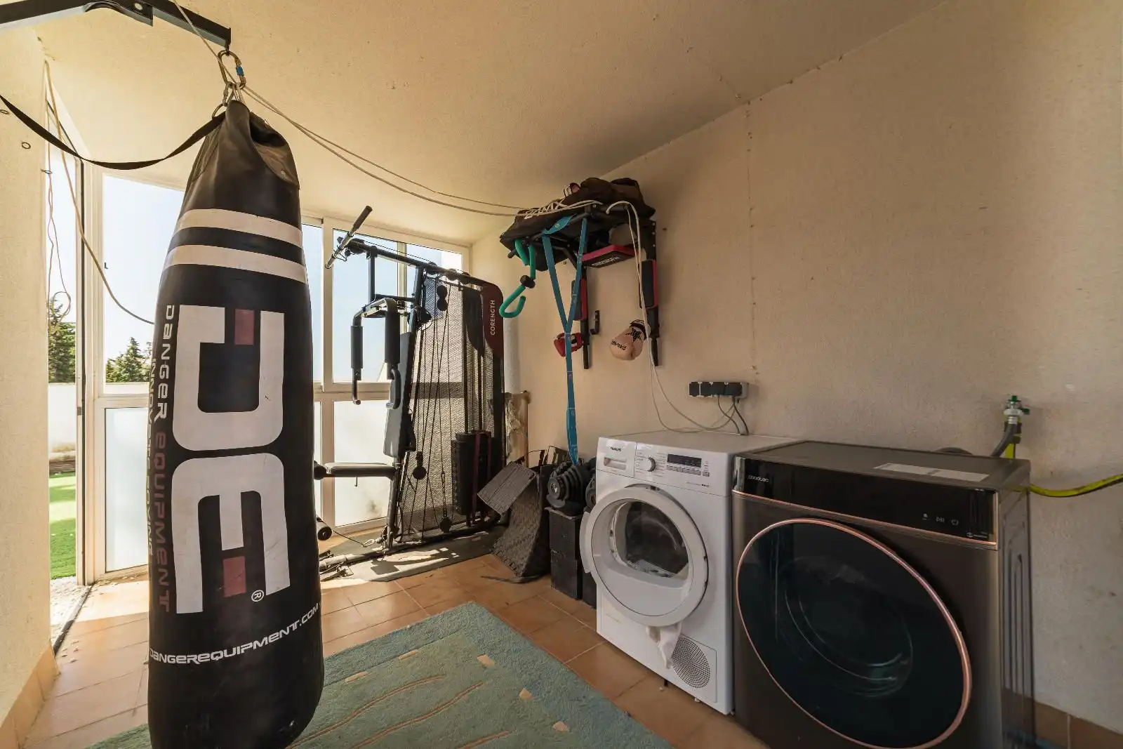 Schlafzimmer von Einfamilien-Reihenhaus zum Verkauf in Canet de Mar mit Klimaanlage, Heizung und Privatgarten