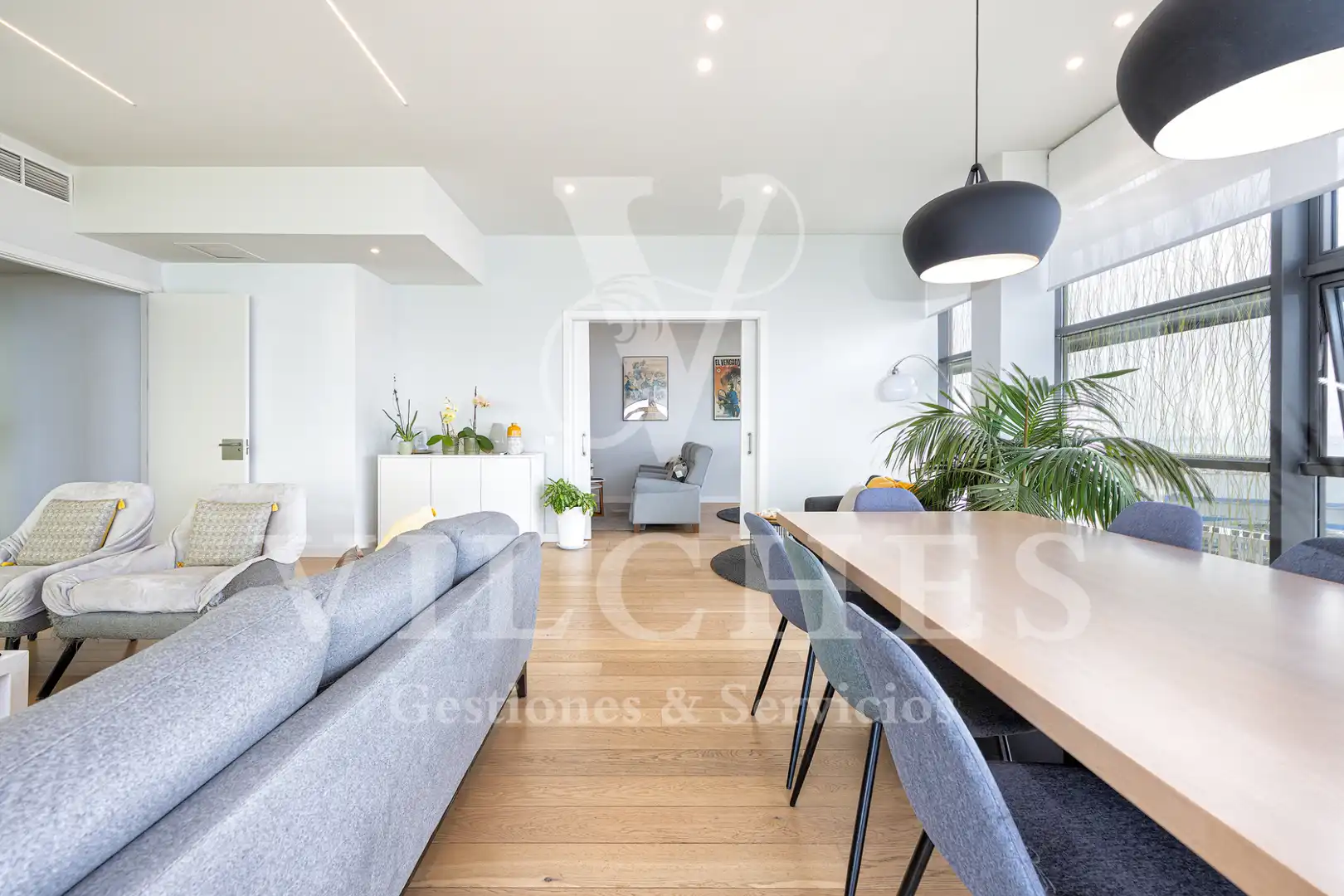 Sala de estar de Piso en venta en Las Palmas de Gran Canaria con Aire acondicionado y Trastero