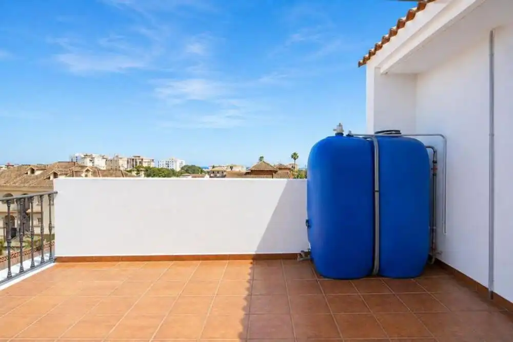 Terraza de Casa adosada en venta en Marbella con Aire acondicionado, Terraza y Amueblado