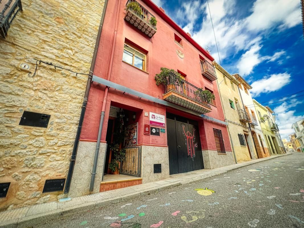 Exterior view of Houses for sale in La Vall de Laguar  with Air Conditioner, Heating and Private garden