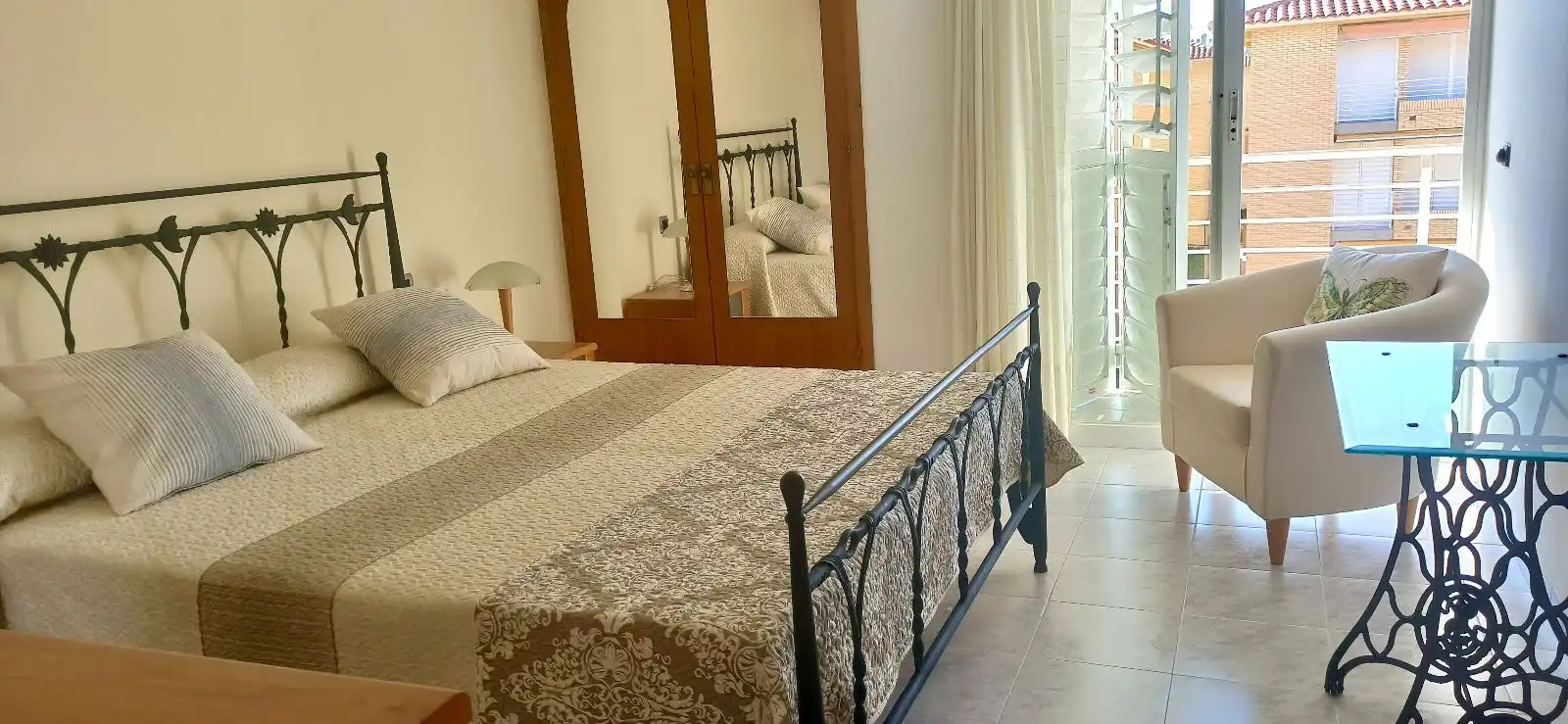 Bedroom of Flat for sale in El Vendrell  with Air Conditioner, Heating and Terrace