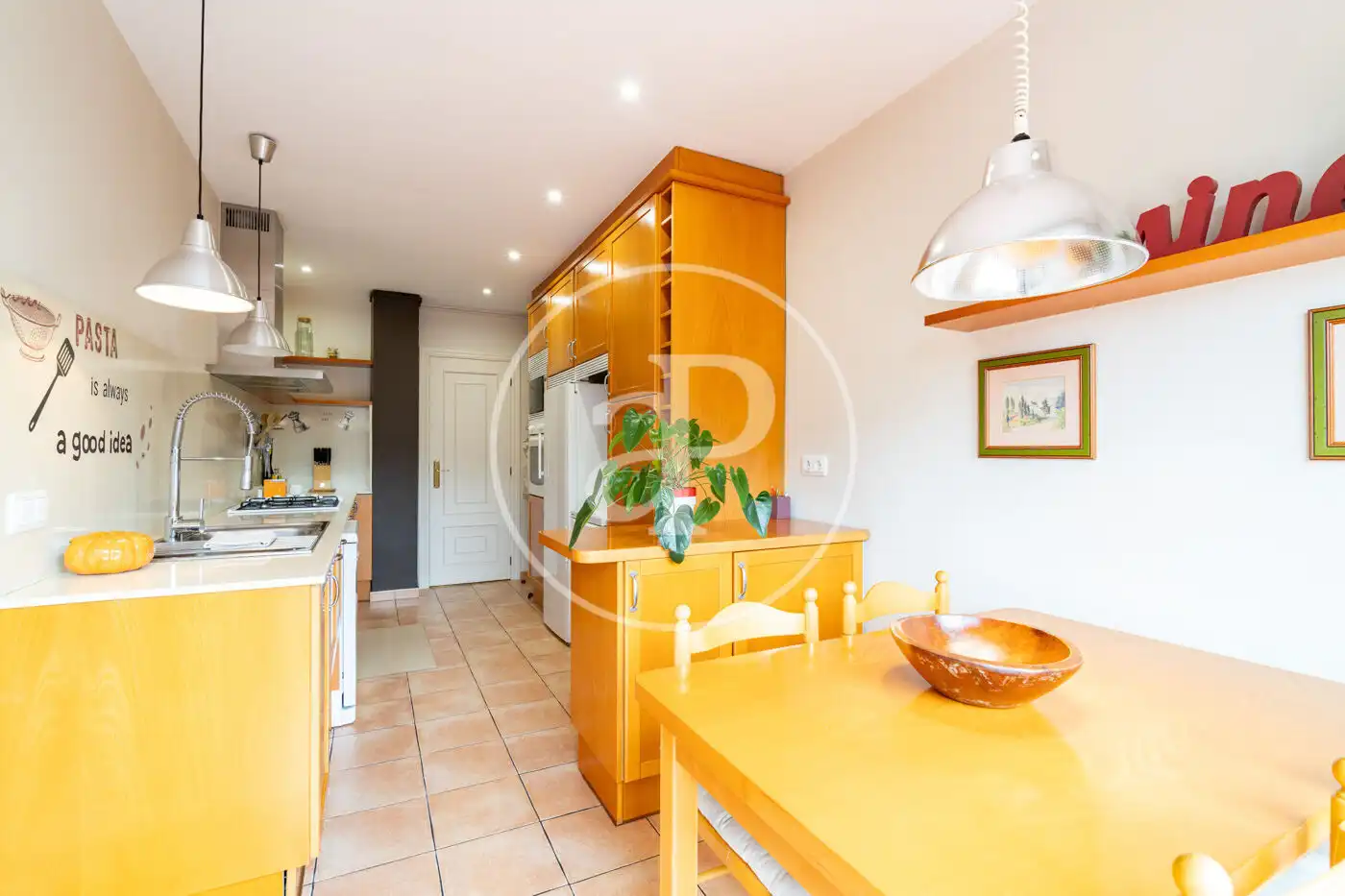 Kitchen of Flat for rent in Barcelona  with Air Conditioner, Heating and Terrace
