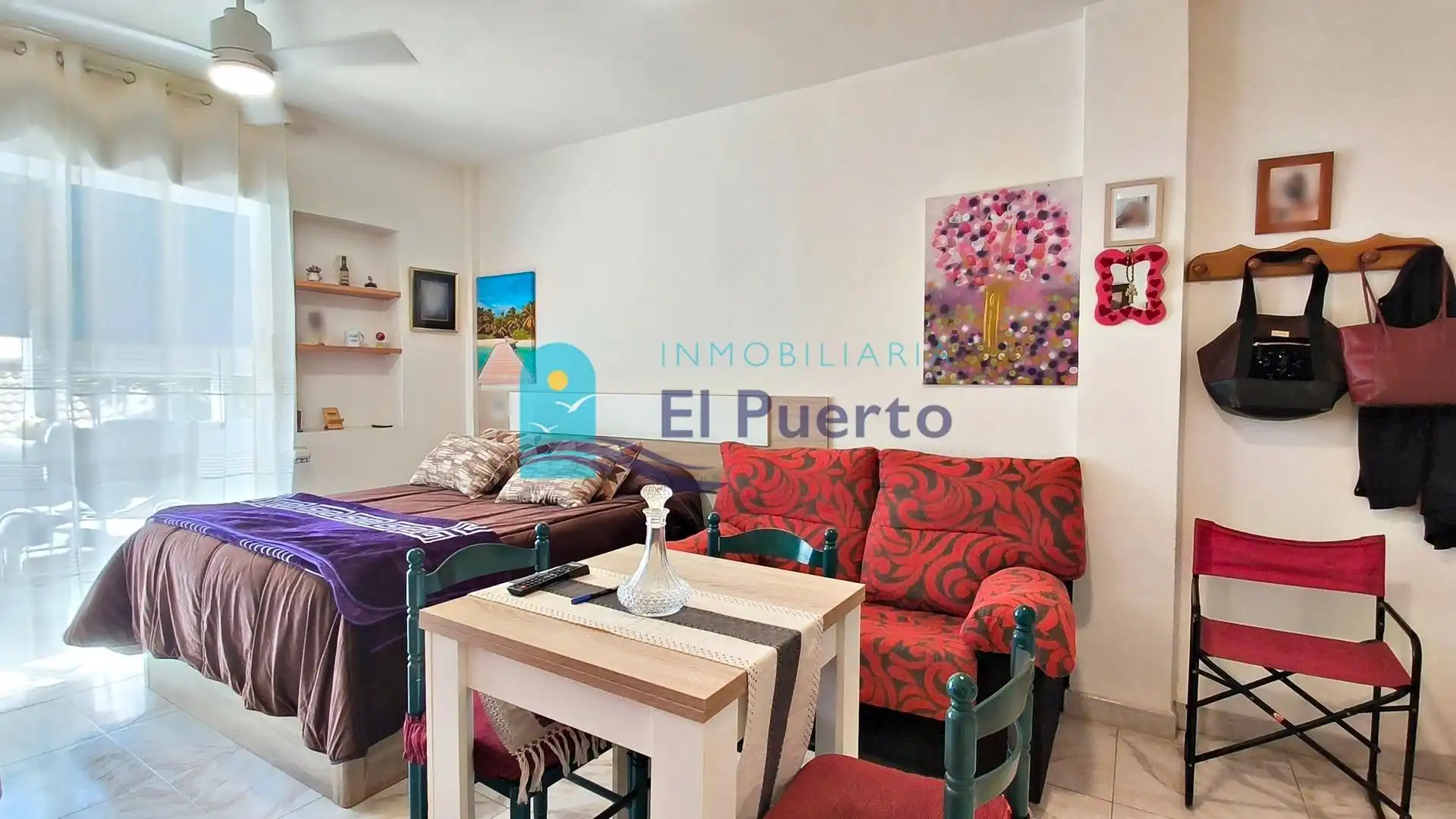 Vista exterior de Estudio en venta en Puerto de Mazarrón