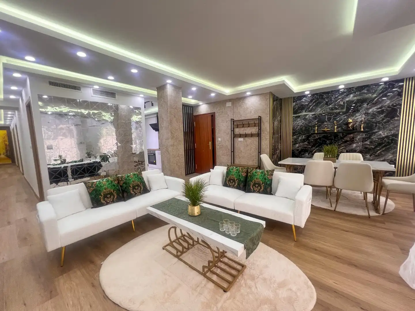 Wohnzimmer von Wohnungen zum Verkauf in Torrevieja mit Klimaanlage, Heizung und Terrasse