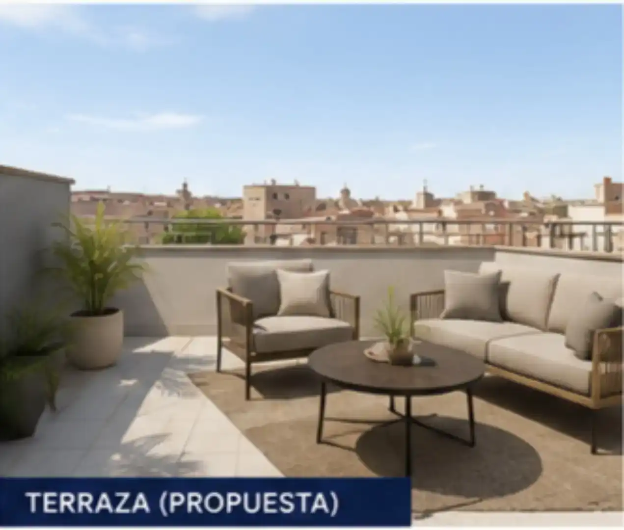 Terraza de Casa adosada en venta en Sur