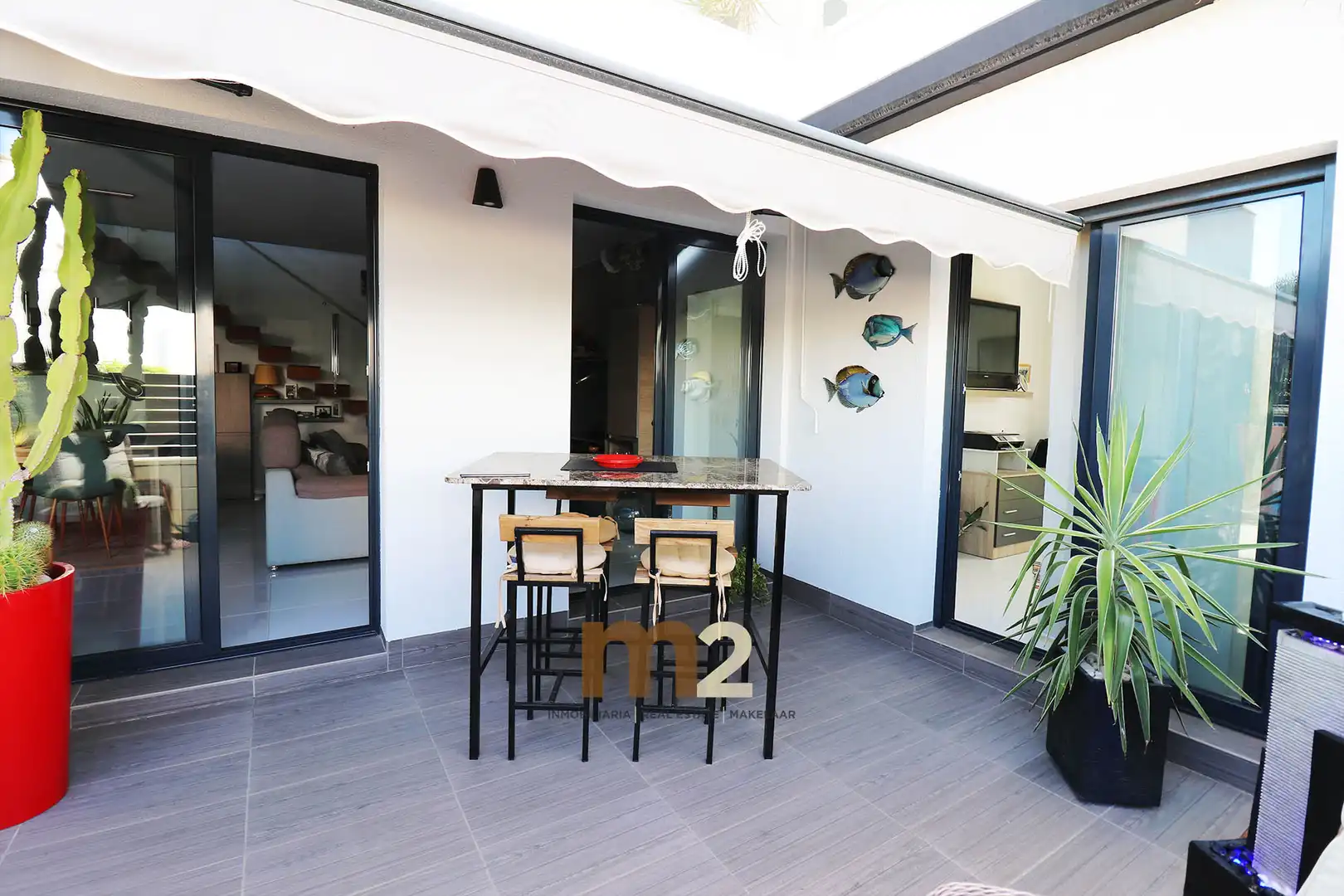 Terrassa de Casa o xalet en venda en Rojales amb Aire condicionat, Jardí privat i Terrassa