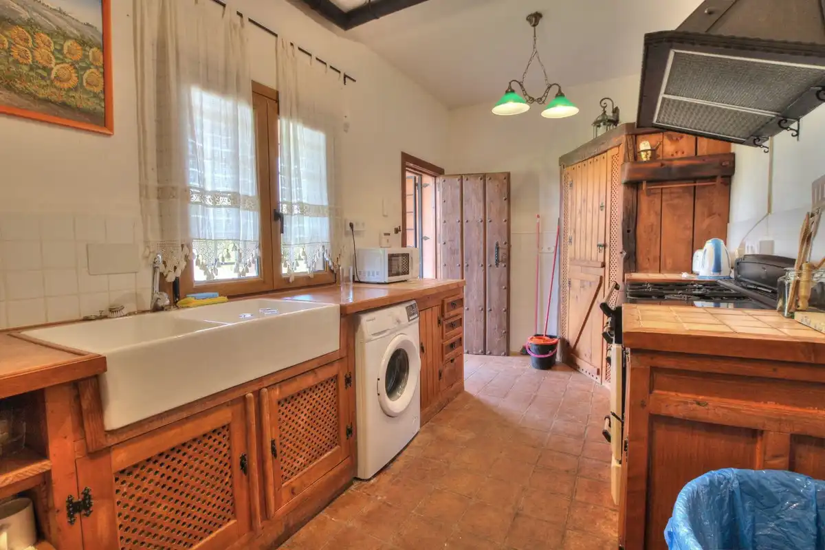 Cocina de Casa o chalet en venta en Mijas con Aire acondicionado, Jardín privado y Terraza