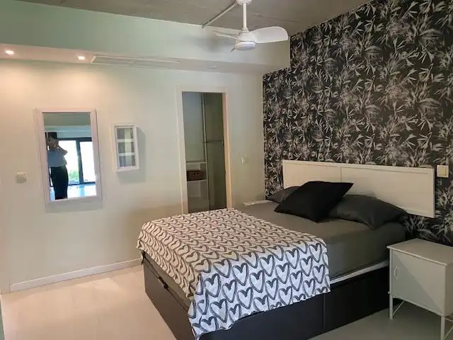 Dormitori de Loft de lloguer en Tres Cantos amb Aire condicionat, Terrassa i Balcó