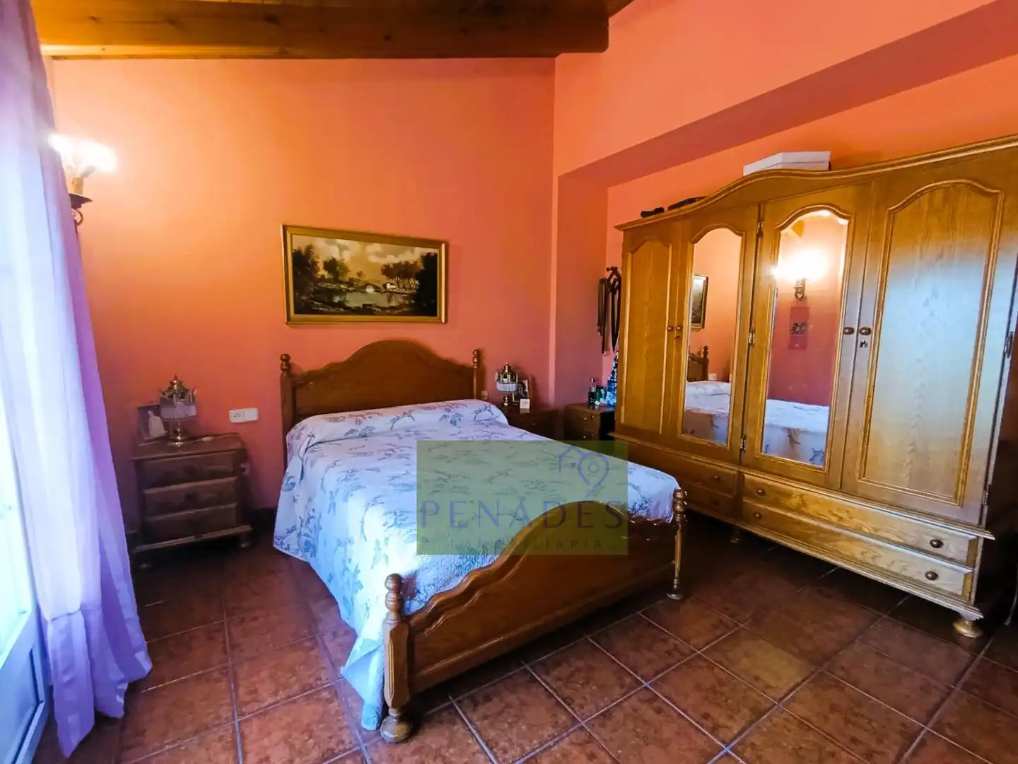 Dormitori de Casa o xalet en venda en Ontinyent amb Calefacció, Jardí privat i Terrassa