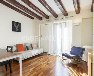 Sala d'estar de Apartament en venda en  Barcelona Capital amb Aire condicionat