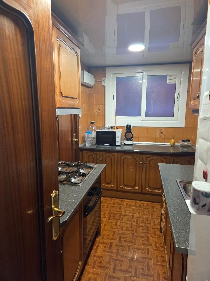 Kitchen of Flat for sale in Terrassa  with Air Conditioner, Heating and Parquet flooring