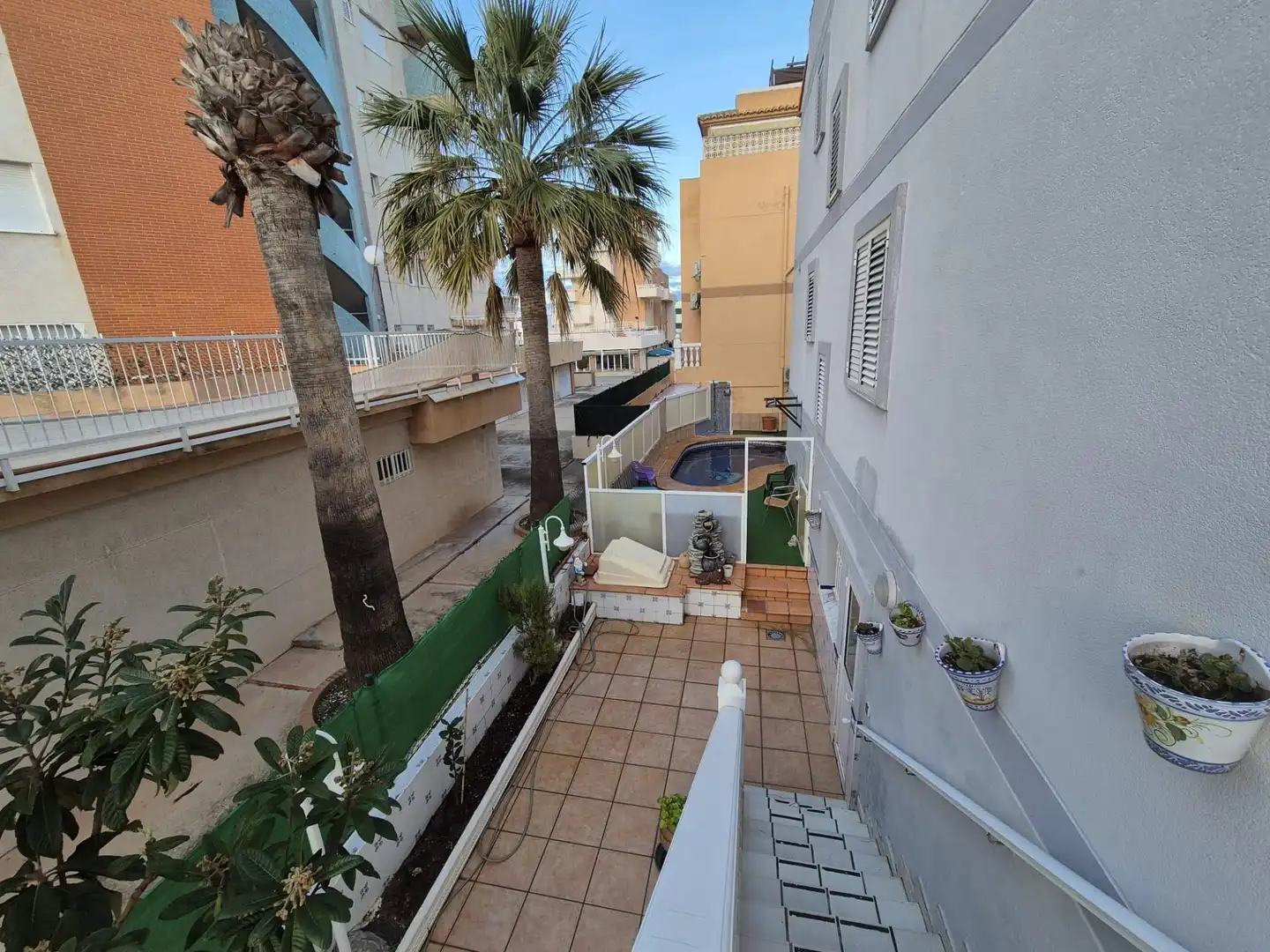 Balcony of Detached homes for sale in Oliva  with Air Conditioner, Heating and Private garden