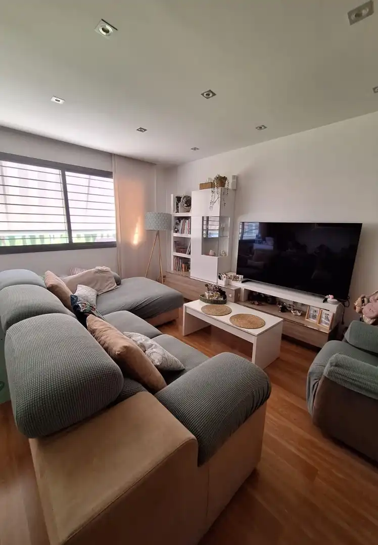 Sala d'estar de Dúplex en venda en Málaga Capital amb Aire condicionat, Jardí privat i Traster