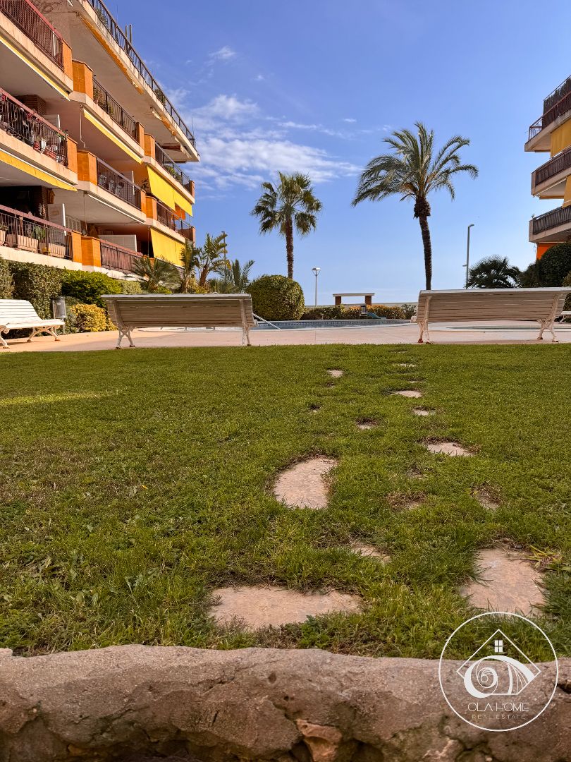 Garden of Attic for sale in Castelldefels  with Air Conditioner, Terrace and Furnished