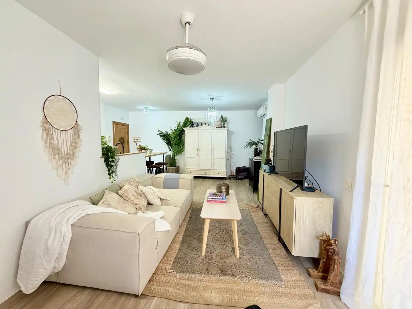 Living room of Flat for sale in Roquetas de Mar  with Air Conditioner, Heating and Terrace