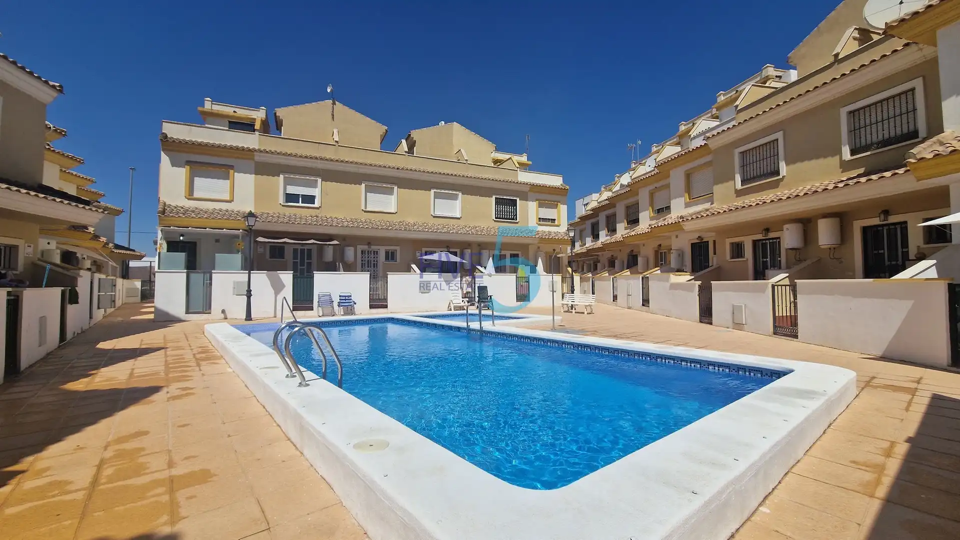Swimming pool of Detached homes for sale in Torre-Pacheco  with Air Conditioner, Heating and Terrace