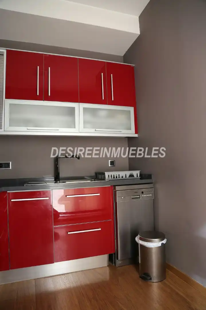 Kitchen of Flat for rent in Valencia  with Air Conditioner, Heating and Parquet flooring