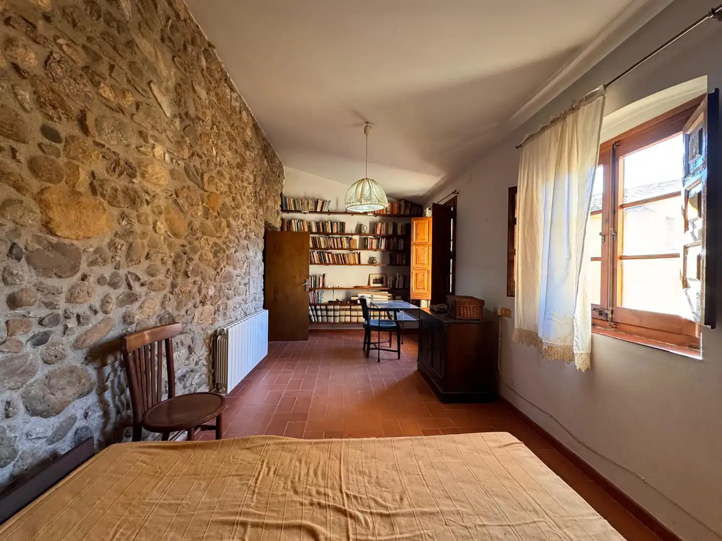 Dormitori de Finca rústica en venda en Corçà amb Calefacció, Terrassa i Forn