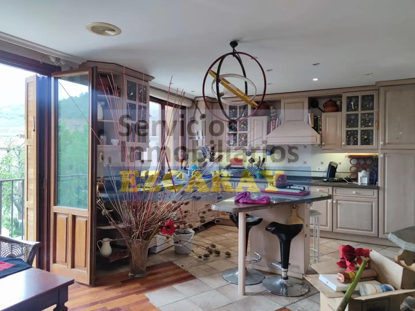 Cocina de Apartamento en venta en Ezcaray con Calefacción, Terraza y Trastero