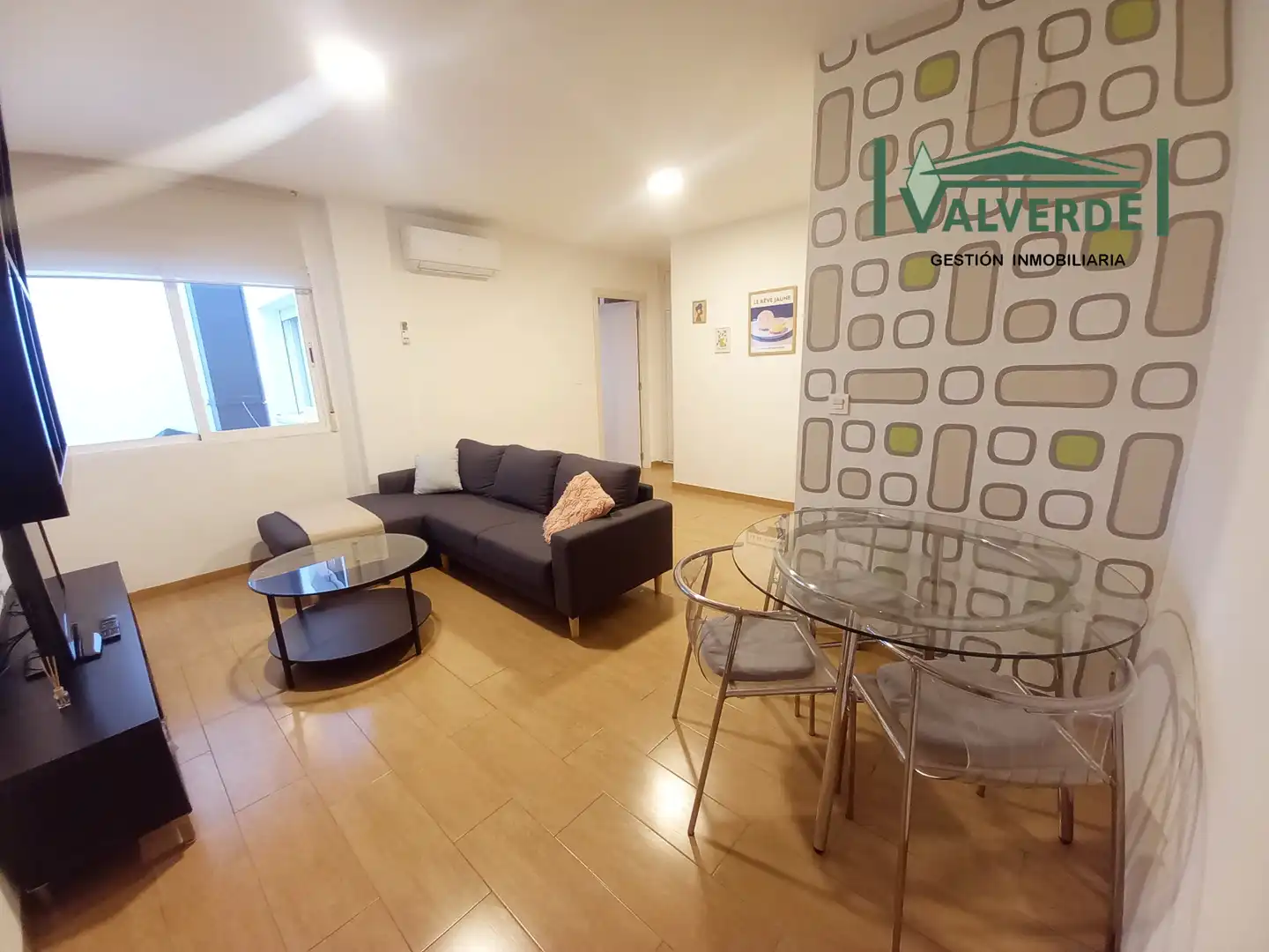 Sala d'estar de Apartament de lloguer en Granada amb Aire condicionat, Calefacció i Moblat