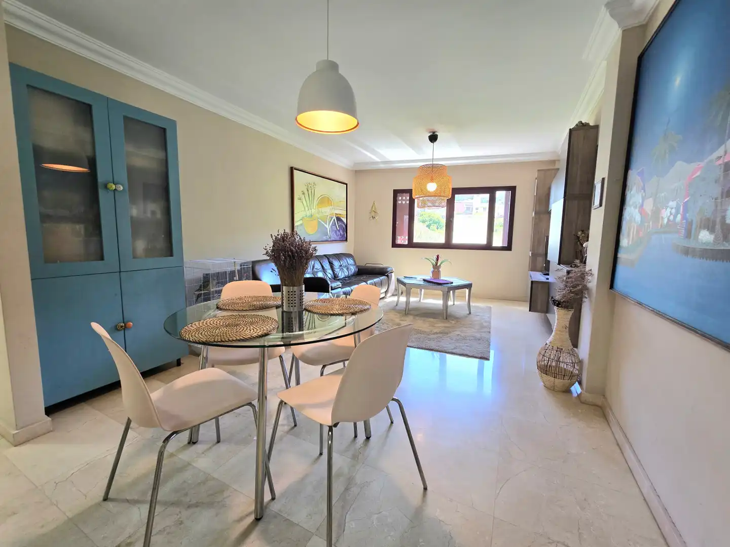 Dining room of Flat for sale in San Cristóbal de la Laguna  with Air Conditioner and Furnished