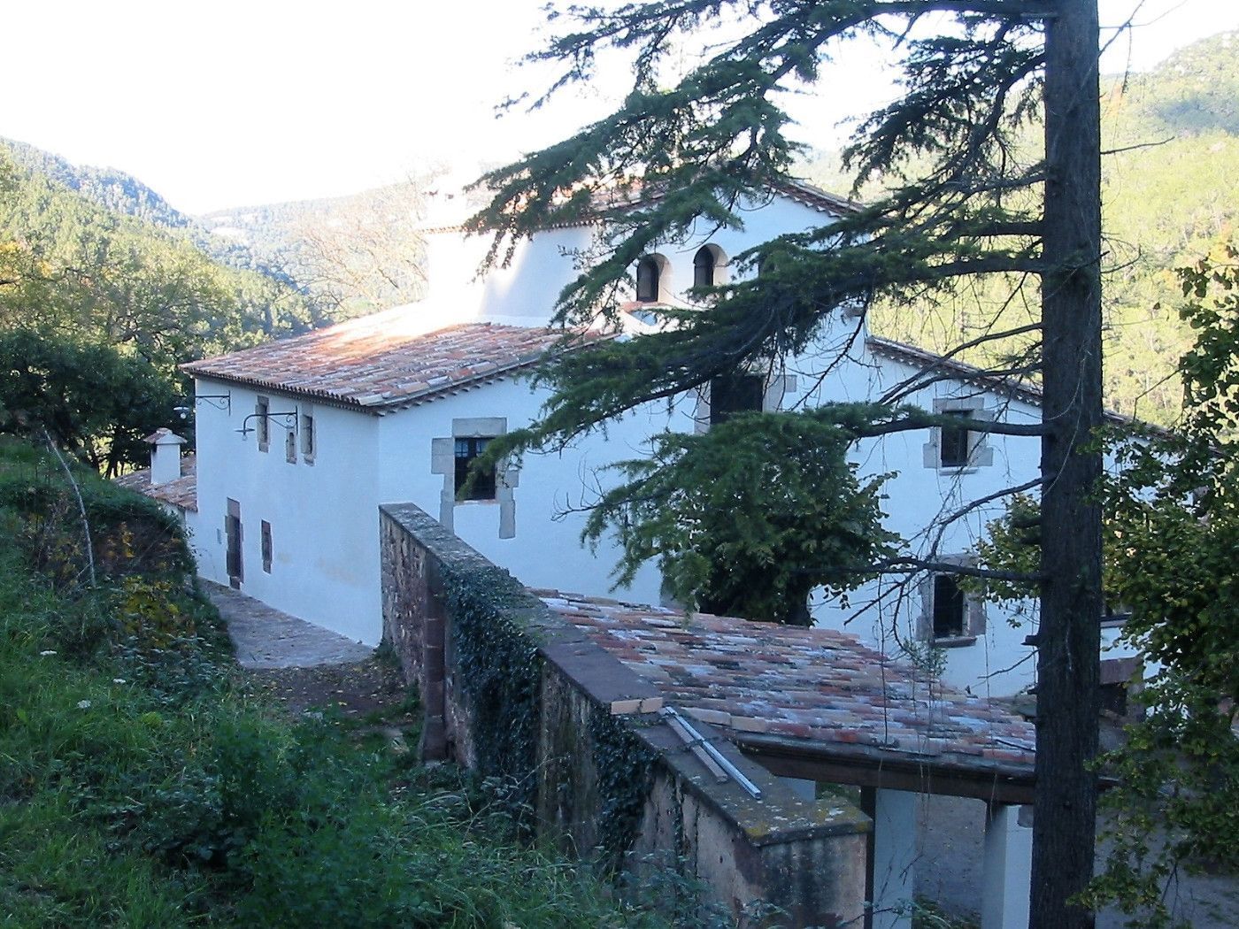 Vista exterior de Finca rústica en venda en Figaró-Montmany amb Calefacció, Terrassa i Traster