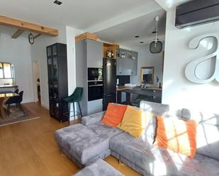 Living room of Apartment to rent in  Valencia Capital  with Air Conditioner, Heating and Balcony