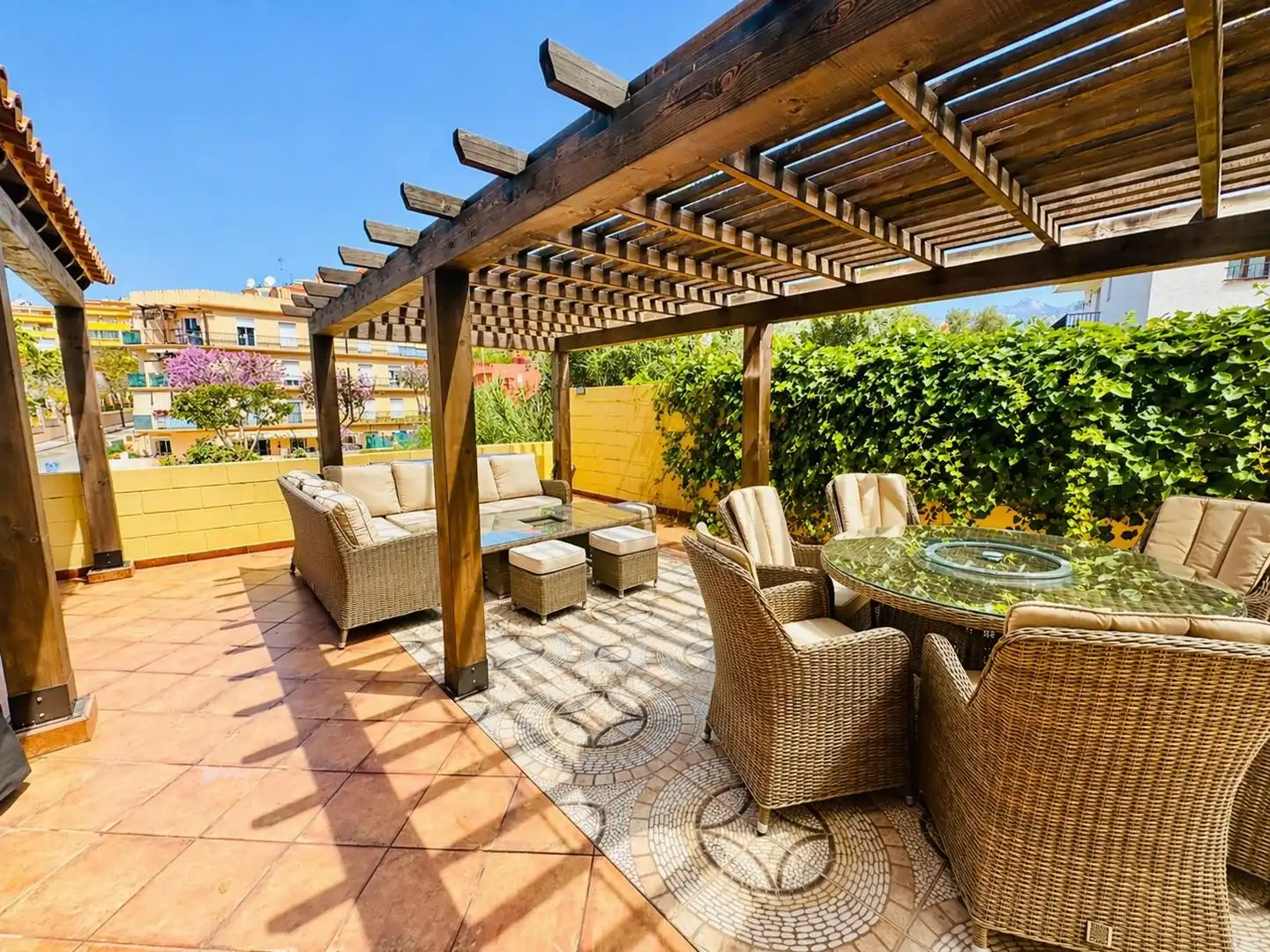 Terraza de Planta baja en venta en Fuengirola con Aire acondicionado, Parquet y Terraza
