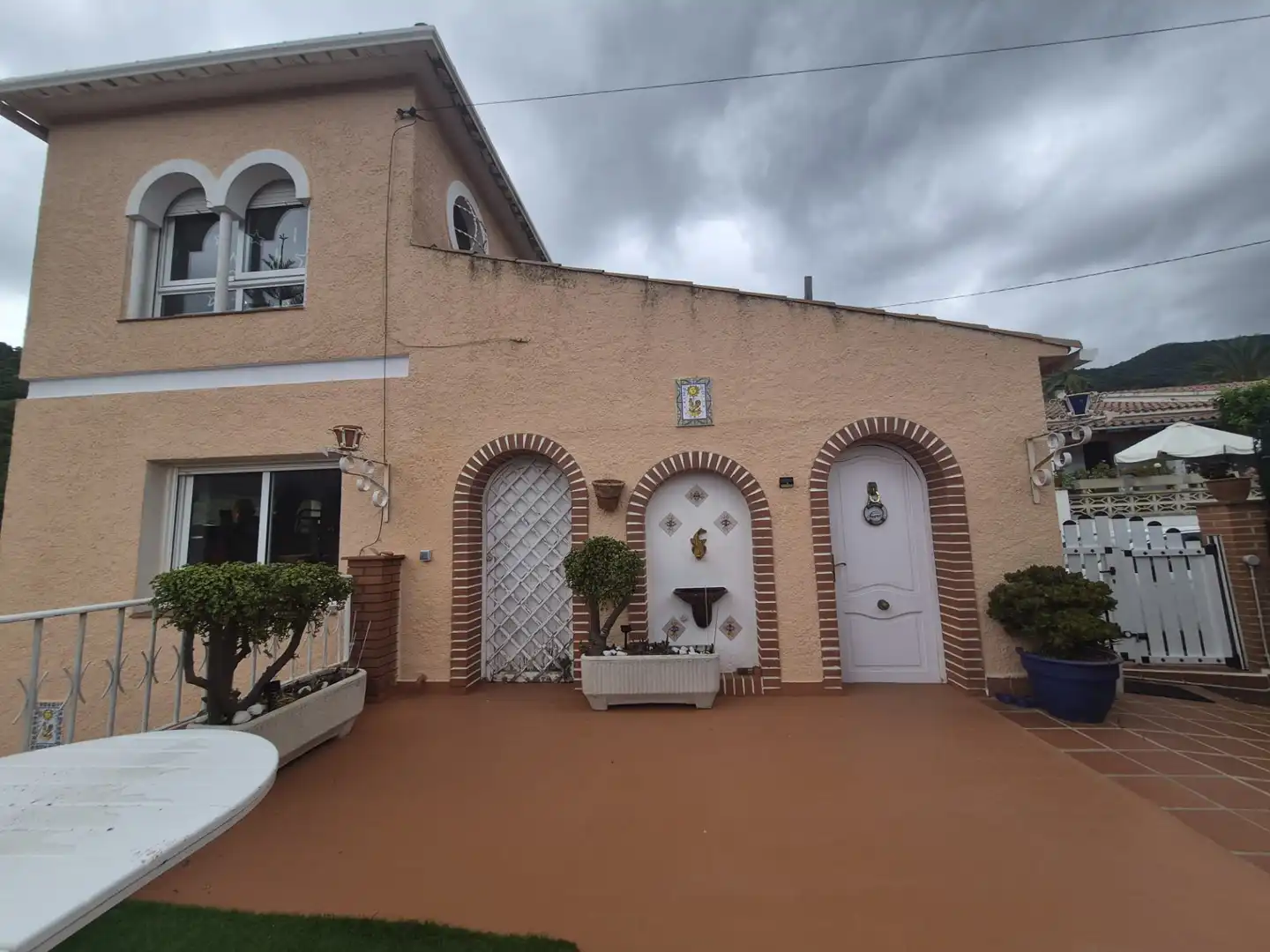 Exterior view of Houses for sale in Calella  with Air Conditioner, Heating and Terrace