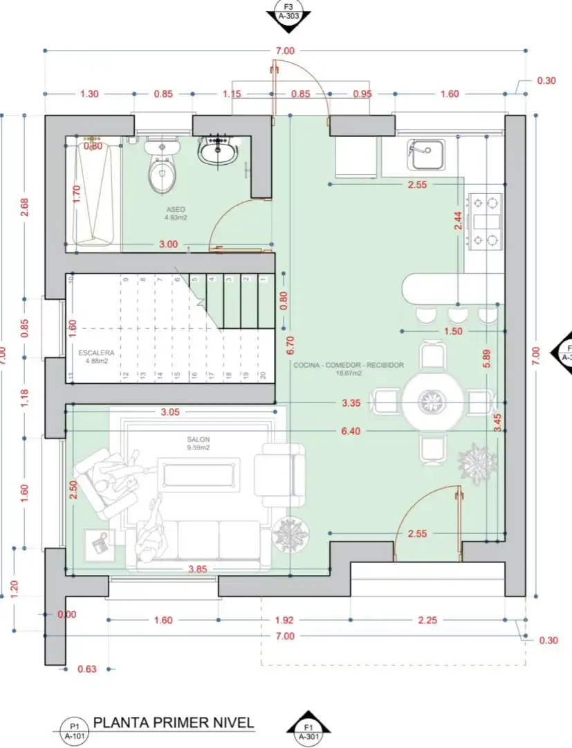 Casa o chalet en venta en Noblejas con Aire acondicionado, Calefacción y Jardín privado