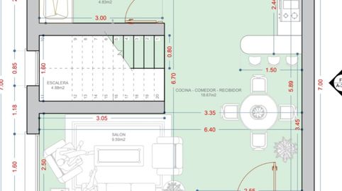 Foto 2 de Casa o chalet en venta en Paseo del Maestro Ballesteros, Noblejas, Toledo